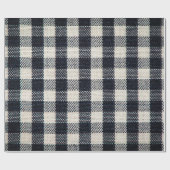 Papier Cadeau Arrière - plan de texture coton plaid. (Plat)