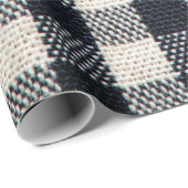 Papier Cadeau Arrière - plan de texture coton plaid. (Coin rond)