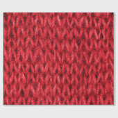 Papier Cadeau Arrière - plan de texture de laine de tricot rouge (Plat)