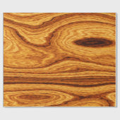 Papier Cadeau Arrière - plan de texture du grain de bois (Plat)