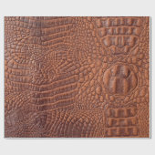 Papier Cadeau Arrière-plan de texture en cuir Brown, fond, abstr (Plat)