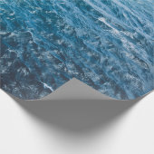 Papier Cadeau Arrière - plan d'eau océanique (Coin)