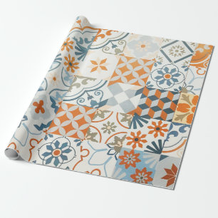 Papier Cadeau Arrière - plan et texture avec motif de tuiles ant