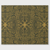 Papier Cadeau arrière - plan gaufré décoratif antique classique  (Plat)