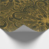 Papier Cadeau arrière - plan gaufré décoratif antique classique  (Coin)