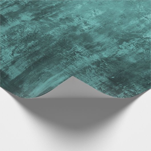 Papier Cadeau Arrière - plan habby, couleur turquoise, grunge, l (Coin)