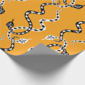 Papier Cadeau Arrière - plan incomparable de serpents décoratifs (Coin)