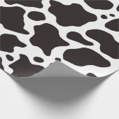 Papier Cadeau Arrière - plan motif de vache (Coin)