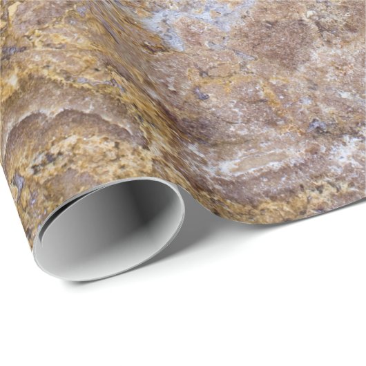 Papier Cadeau Arrière - plan motif en marbre (Coin rond)