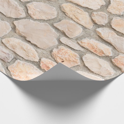 Papier Cadeau Arrière - plan mur en pierre grise. pierre, textur (Coin)