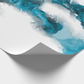 Papier Cadeau Arrière - plan peint à la main abstrait créatif, w (Coin)