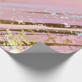 Papier Cadeau Arrière - plan rose texturé (Coin)