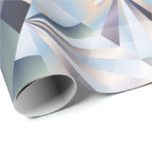 Papier Cadeau Arrière - plan sans couture en diamant, illustrati (Coin rond)