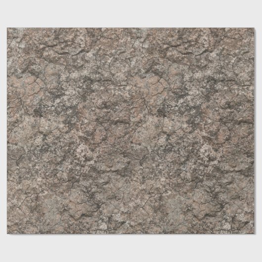 Papier Cadeau Arrière - plan sec criqué de texture de (Plat)