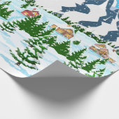 Papier Cadeau Arrière - plan simple et transparent - dessin manu (Coin)