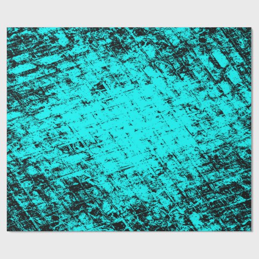 Papier Cadeau Arrière - plan turquoise grunge couleur. Elément d (Plat)