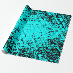 Papier Cadeau Arrière - plan turquoise grunge couleur. Elément d