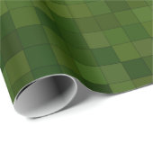 Papier Cadeau Arrière - plan vert foncé (Coin rond)