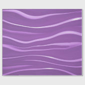 Papier Cadeau Arrière - plan Violet Et Rayures (Plat)