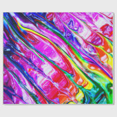 Papier Cadeau Art abstrait (Plat)