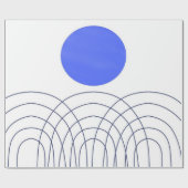Papier Cadeau art abstrait (Plat)