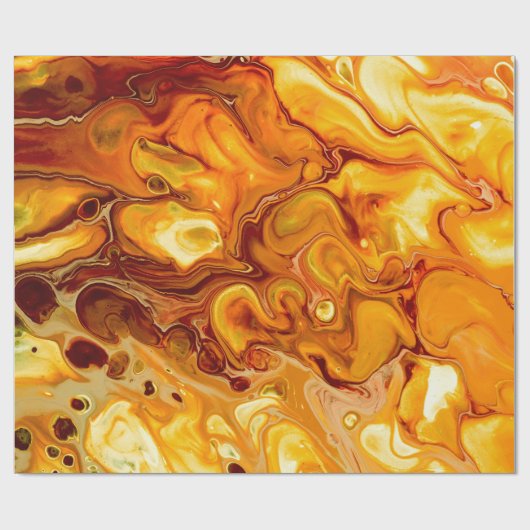 Papier Cadeau Art Abstrait  (Plat)