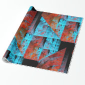 Papier Cadeau Art Abstrait 169 (Déroulé)
