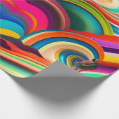 Papier Cadeau Art Abstrait Bonnaroo (Coin)