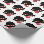 Papier Cadeau Art Abstrait Clown Anniversaire (Coin)