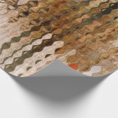 Papier Cadeau art abstrait coloré carrefour géométrique (Coin)