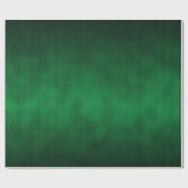 Papier Cadeau Art abstrait gothique vert d'Ombre (Plat)