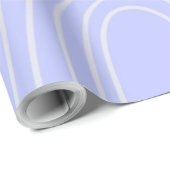 Papier Cadeau art abstrait moderne (Coin rond)