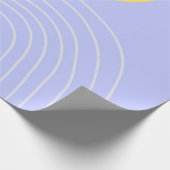 Papier Cadeau art abstrait moderne (Coin)