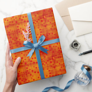 Papier Cadeau Art abstrait multicolore Siimple