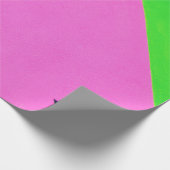 Papier Cadeau Art abstrait rose et multicolore (Coin)