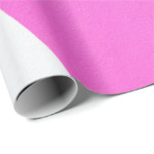 Papier Cadeau Art abstrait rose et multicolore (Coin rond)
