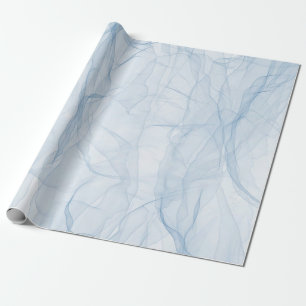Papier Cadeau Art arrière - plan moderne bleu tissu