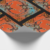 PAPIER CADEAU ART AUSTRALIEN (Coin)