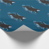 Papier Cadeau Art baleine (Coin)