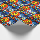 Papier Cadeau Art Bitcoin (Coin)