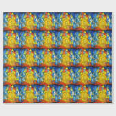 Papier Cadeau Art Bitcoin (Plat)