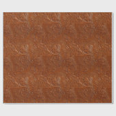 Papier Cadeau Art Brown occidental (Plat)