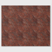Papier Cadeau Art Brown occidental (Plat)