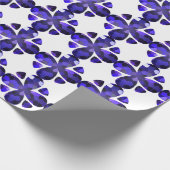 Papier Cadeau Art couleur, bleu (Coin)