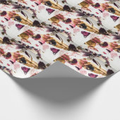 Papier Cadeau Art créatif Abstrait Gold Sparkles (Coin)