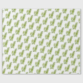 Papier Cadeau Art d'aneth (Plat)
