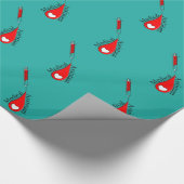 Papier Cadeau Art de baisse de sang d'aide médical (Coin)