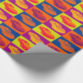 Papier Cadeau Art de bruit convertible de voiture de muscle de (Coin)