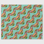 Papier Cadeau Art de bruit de chiwawa (Plat)