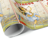 Papier Cadeau art de cirque (Coin rond)